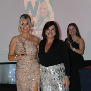 Winner – Going the extra mile award – Bev Roberts Winner - Going the extra mile award - Bev Roberts