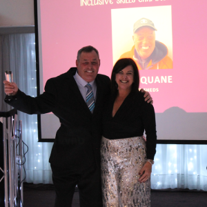 Winner – Inclusive Skills Champion – Tony Quane Winner - Inclusive Skills Champion - Tony Quane