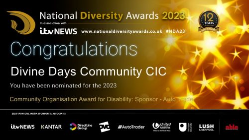 Congratulations Divine Days Community CIC