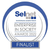 Setlnet Enterprise in society awards 2022 finalist logo